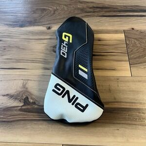 PING GOLF G430 Head Cover Club Golfing Black Preowned Good Condition